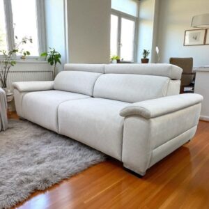 Sofá cama carro al suelo con cajones y brazos deslizantes